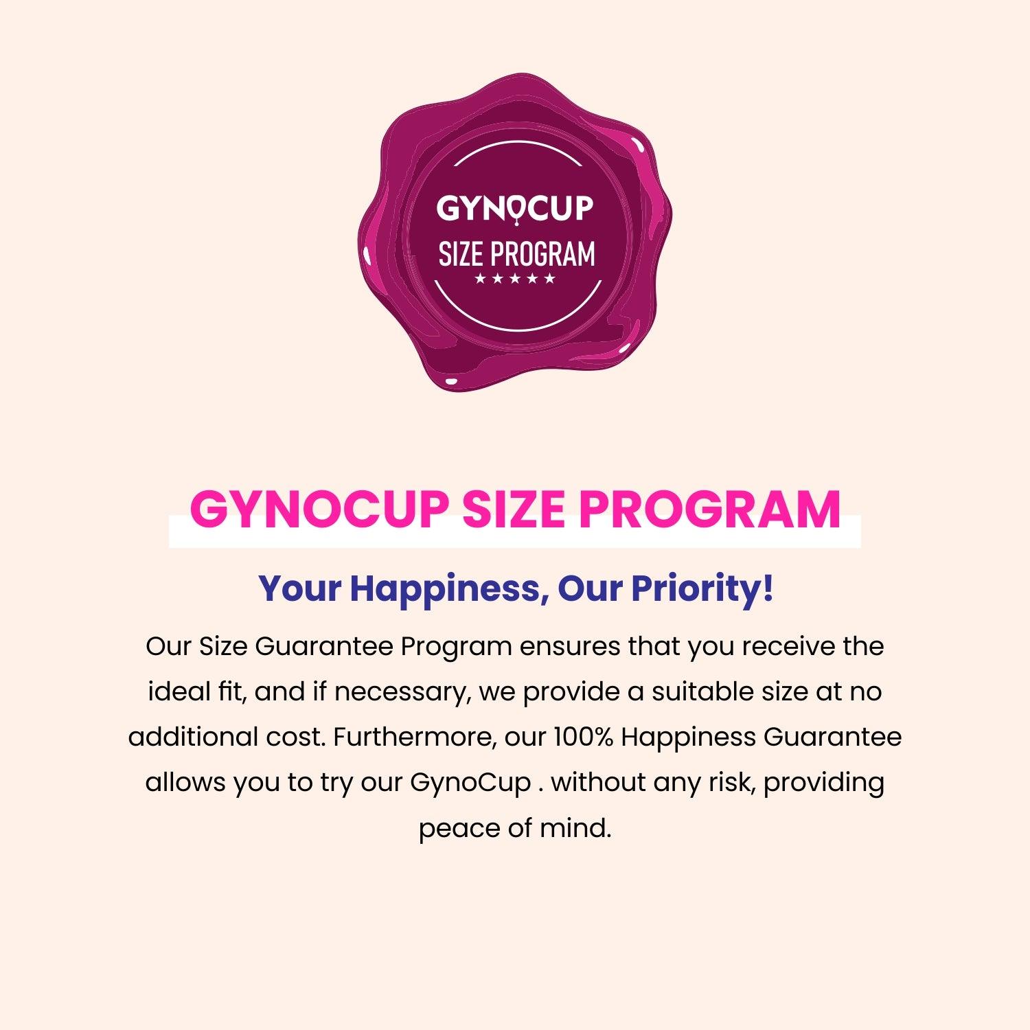 Gynocup White Reusable Menstrual Cup