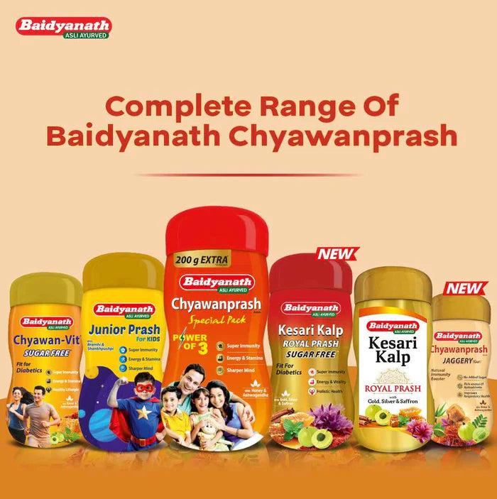 Baidyanath Chyawanprash & Madhu Combo - 500Gm Each