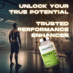 Health Veda Organics Testo+ with Tribulus & Ashwagandha for Metabolic Strength - 60 Veg Tablets