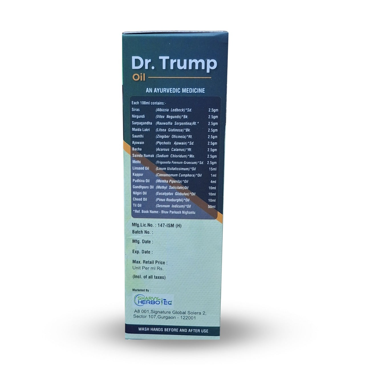 Sharvy Herbotec Dr.Trump Oil