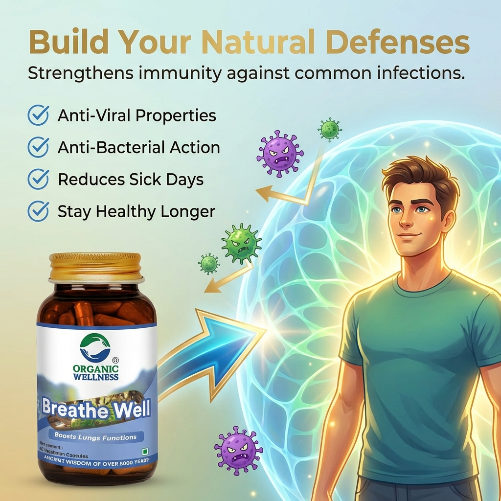 Organic Wellness Breathe Well Capsules - 90 Capsules