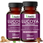 Ambic Lucoya Vegetarian Capsule for Leucorrhoea & Women’s Health (60 Each)
