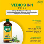 Healthally 9 in 1 Juice for Diabetes Control | Herbal Drink for Blood Sugar Support & Healthy Metabolism