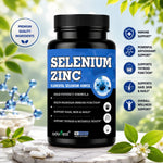 Adorreal Selenium 200 mcg Capsules (60 Capsules) | Powerful Antioxidant, Thyroid Function & Immune Support