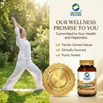 Organic Wellness Haritaki Capsules -  90 Capsules Bottle