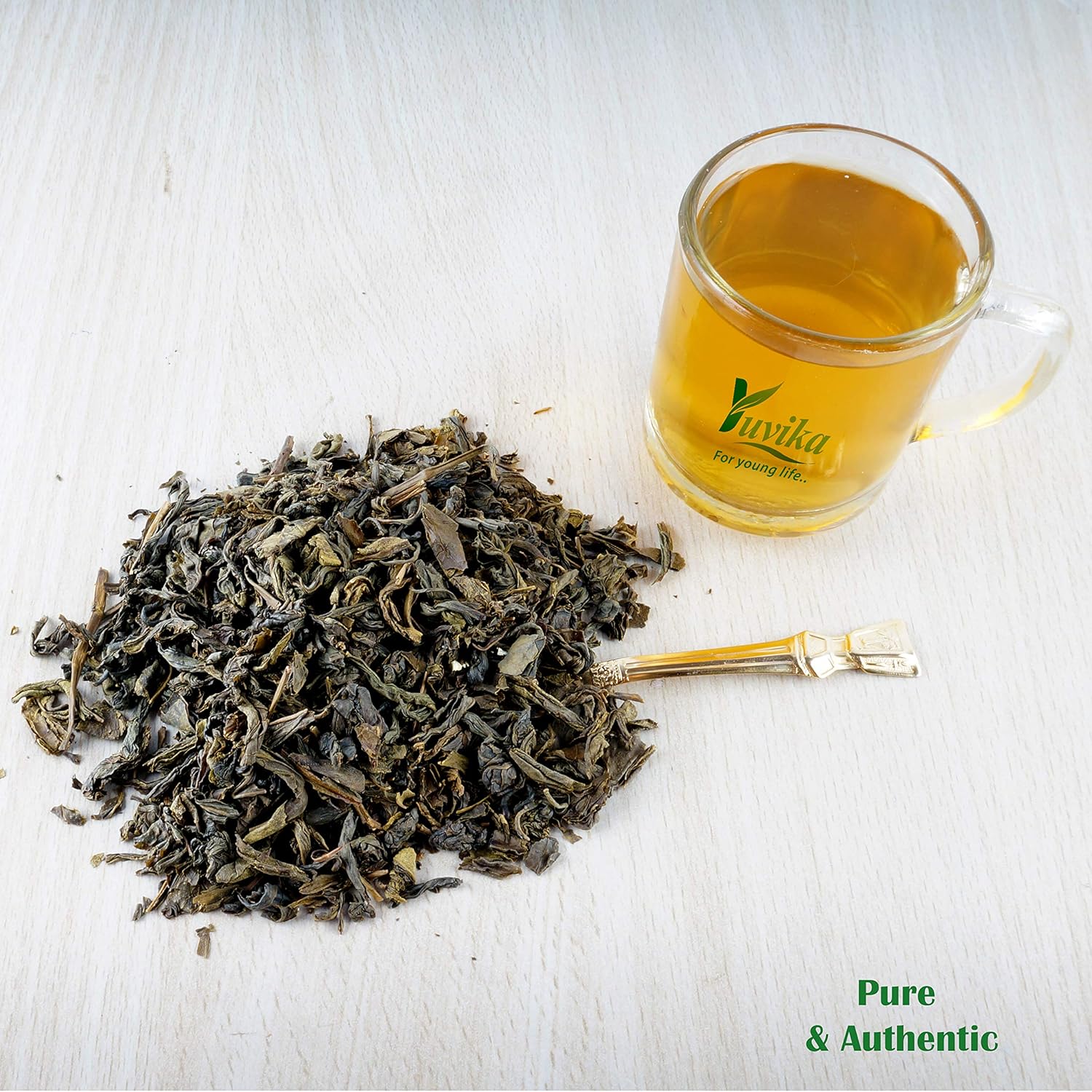 Yuvika Green Tea Leaves