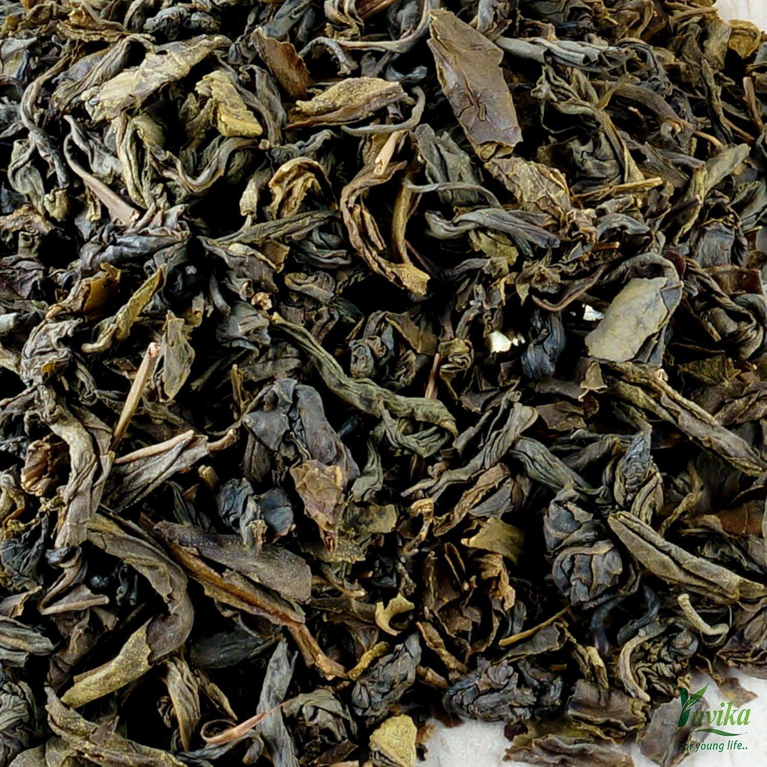 Yuvika Green Tea Leaves