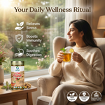 Organic Wellness Tulsi Ginger 100 grams Tin Pack