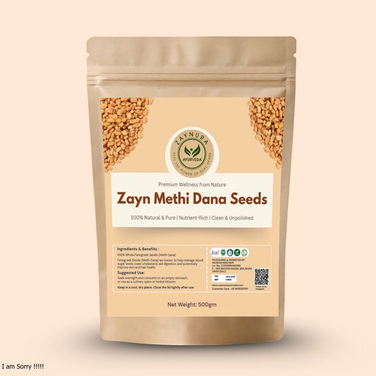 Zaynura Ayurveda Methi (Fenugreek) Seeds