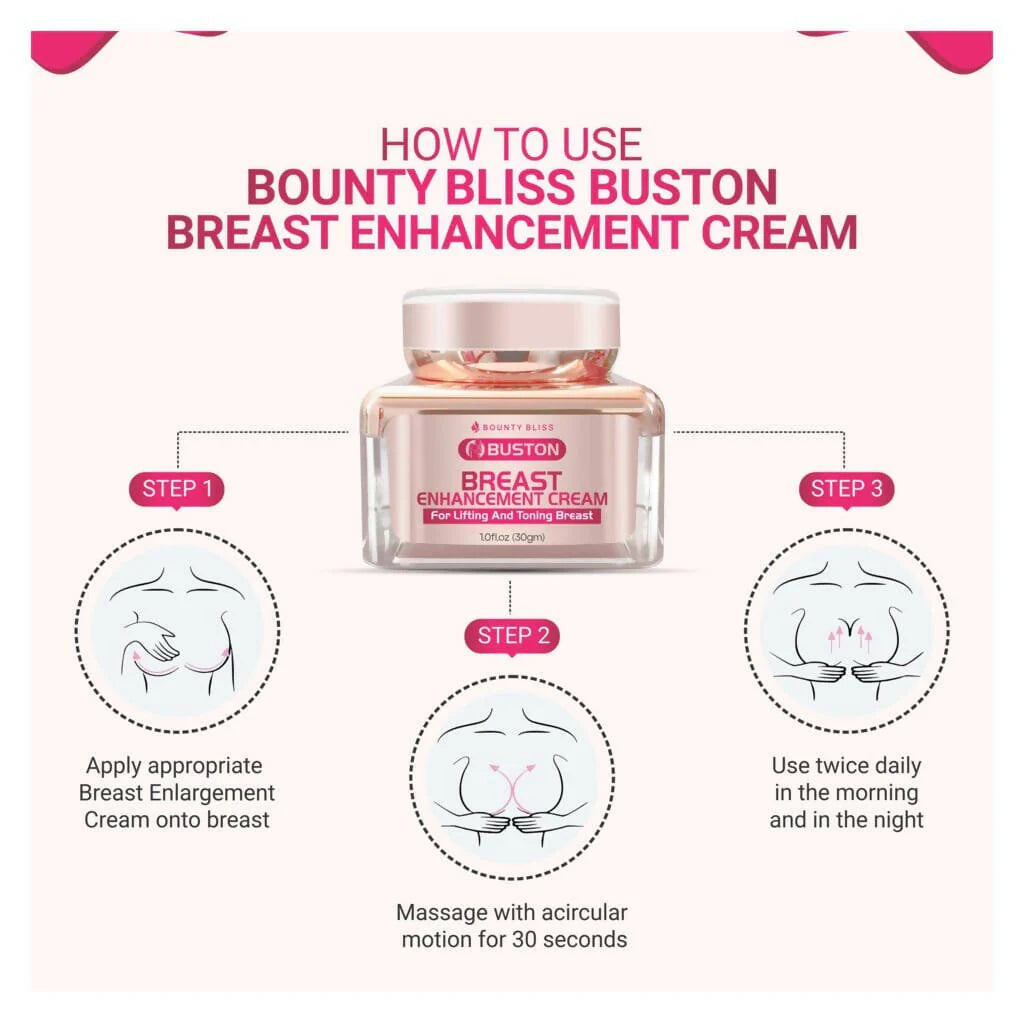 Bounty Bliss BUSTON Breast Enlargement Cream