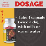 Zenius Kama Plus Capsules - Energy Booster Capsules for Energy and Stamina Boosting - 60 Capsules