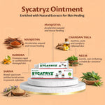 Millennium Herbal Care Sycatryz Ointment (25 gm) - Pack of 2
