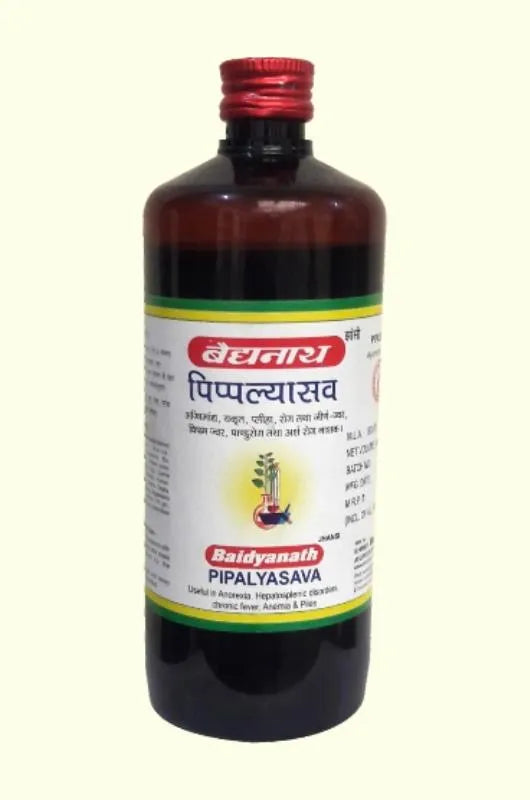 Baidyanath Ayurvedic Pipalyasava Syrup - 450ml