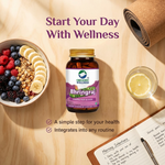 Organic Wellness Bhringraj Capsules -  90 Vegetarian Capsules