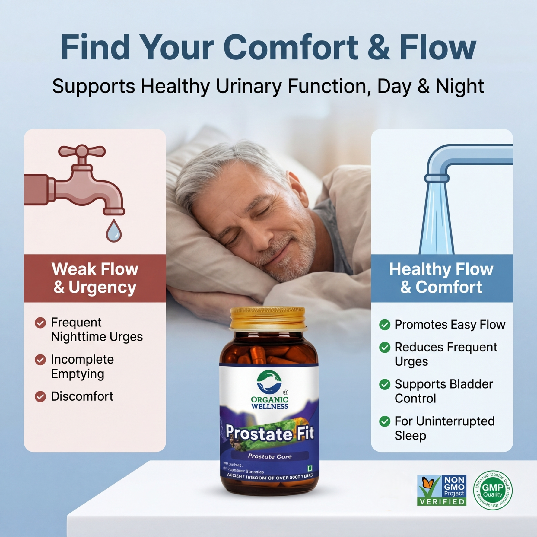 Organic Wellness Prostate-Fit Capsules - 90 Capsules