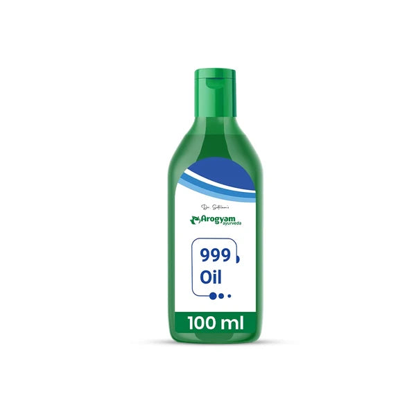 Arogyam 999 Ayurvedic Oil – Herbal Skin Care Oil for Psoriasis, Skin Allergy, Itching & Irritated Skin – 100ml