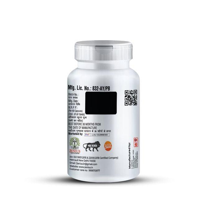 Zenius Sexual Wellness Capsules - Sexual Wellness Capsules for Sexual Health and Stamina Boosting - 60 Capsules