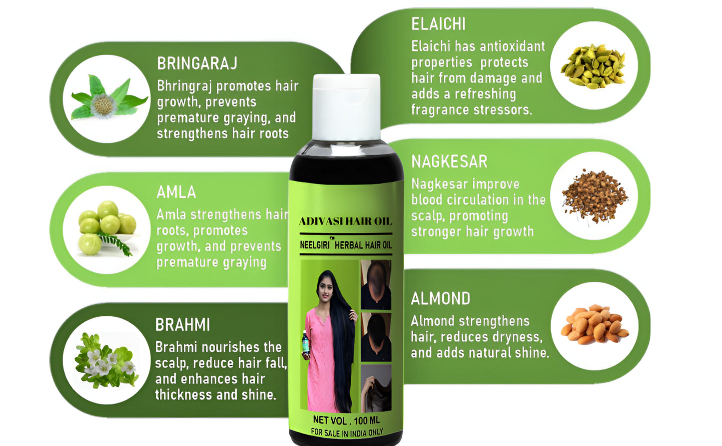 Rudra Mantra Adivasi Hair Oil - 100 ML