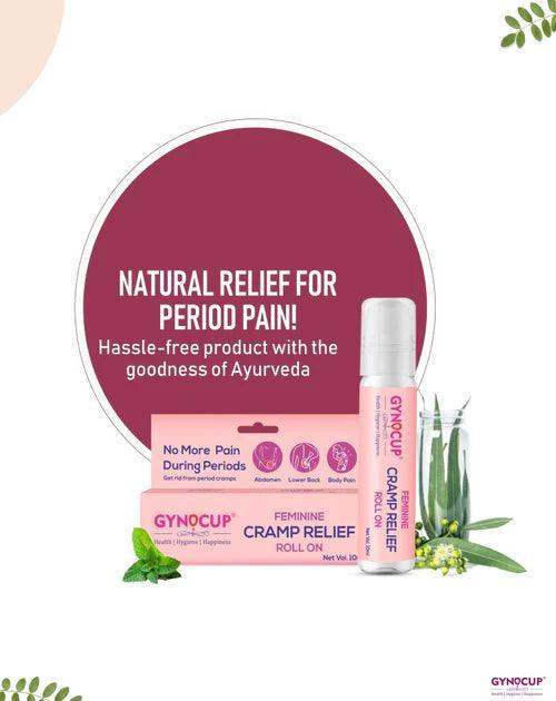 Gynocup Feminine Cramp Relief Roll On