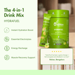 WishNew Wellness Hydrafuel Instant Energy Drink Mix Sachet Orange (10gm Each)