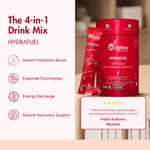 WishNew Wellness Hydrafuel Instant Energy Drink Mix Sachet Strawberry & Watermelon (10gm Each)