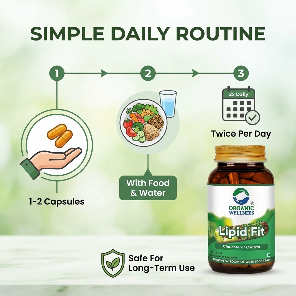 Organic Wellness Lipid-Fit Capsules - 90 Capsules