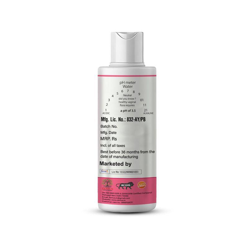 Zenius Inimate Wash - Inimate Wash and Products for Intimate Hygiene and Vaginal Care - 100ml Liquid