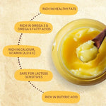 Just Organik Cow Desi Ghee (A2)-200ML
