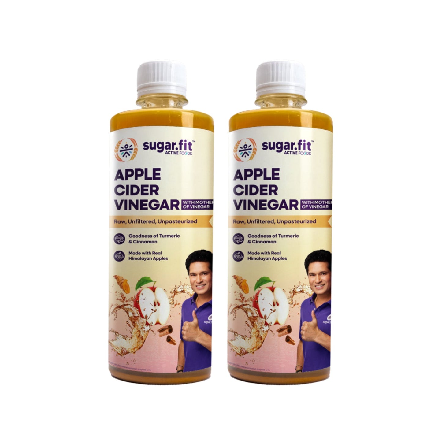 Sugar.Fit Apple Cider Vinegar - 500ml