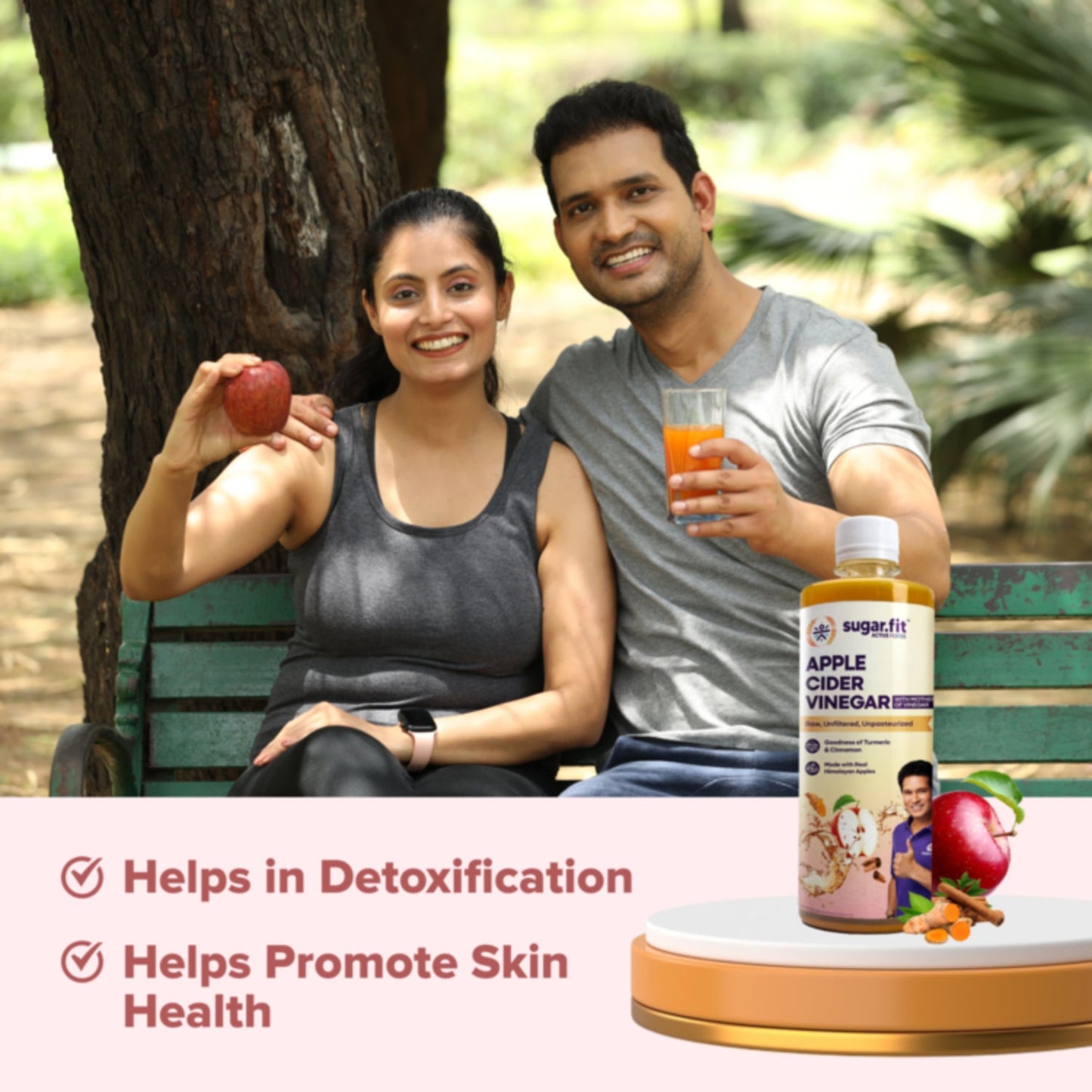 Sugar.Fit Apple Cider Vinegar - 500ml