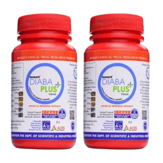 Deemark Diaba Plus Tablets - 30 Caps (Pack of 2)