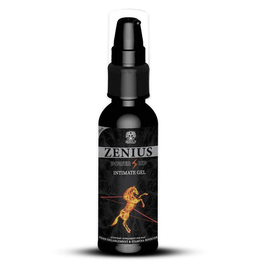 Zenius Power UP Gel - Lubricant Gel for Penis Enlargement and Sexual Health - 50ml Gel