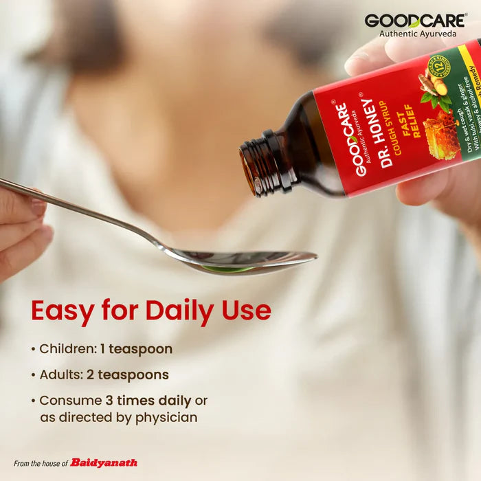 Goodcare Dr. Honey Cough Syrup-100 Ml