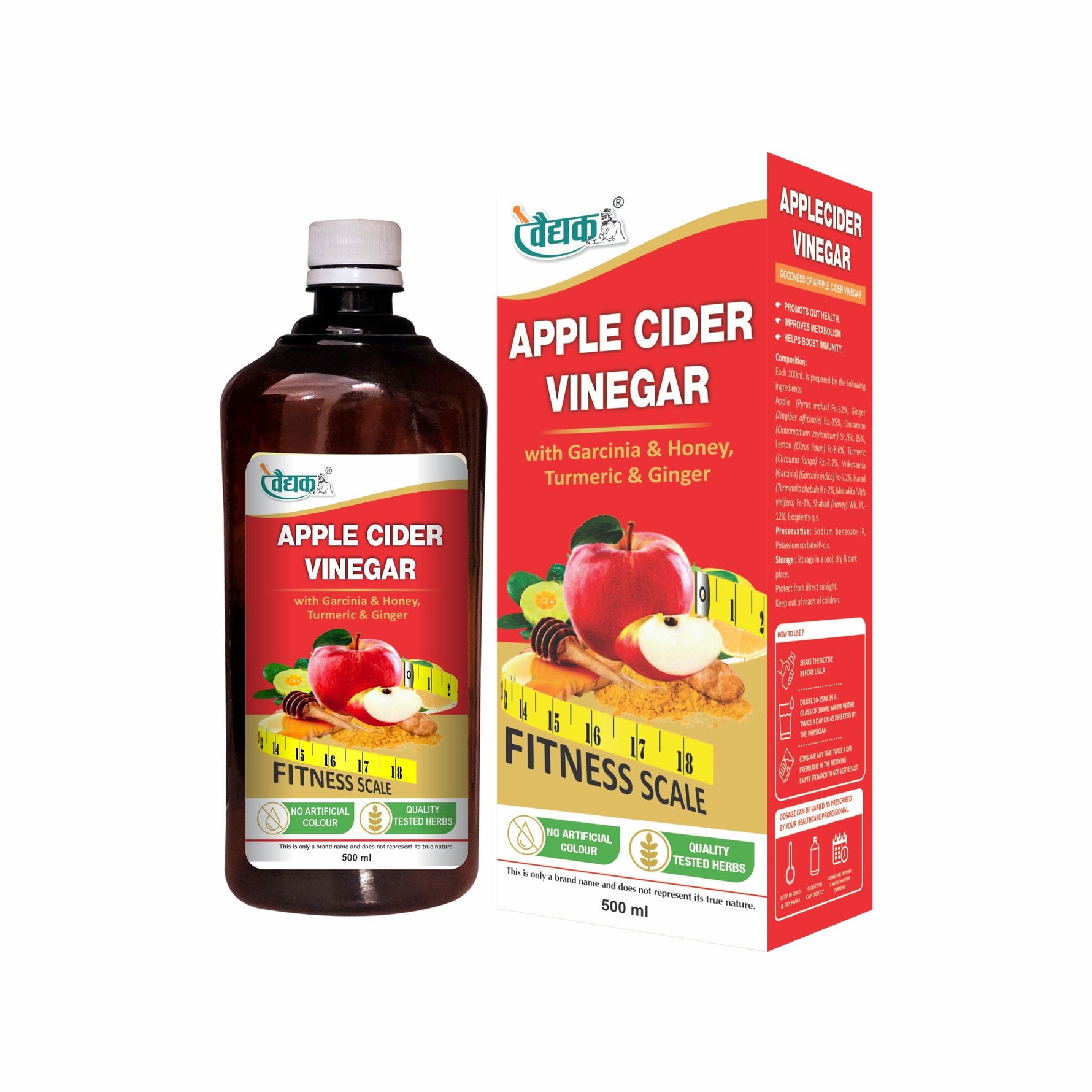 Swadeshi Apple Vinegar - 500ml