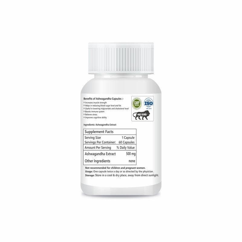 Zindagi Ashwagandha Extract Capsule (60 Caps)