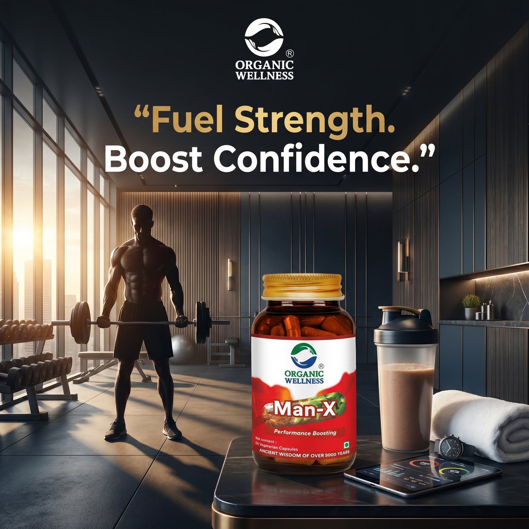 Organic Wellness Man-X Capsules  - 60 Capsules