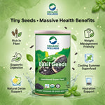 Organic Wellness Basil Seeds - 100 gm