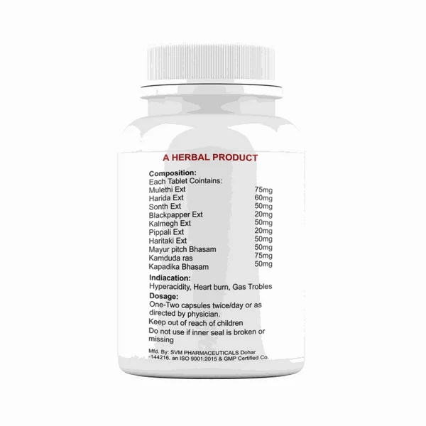 Dr. Satnam's Arogyam Acidity Rakshak Tablet (60 Tablets x 2 Units)
