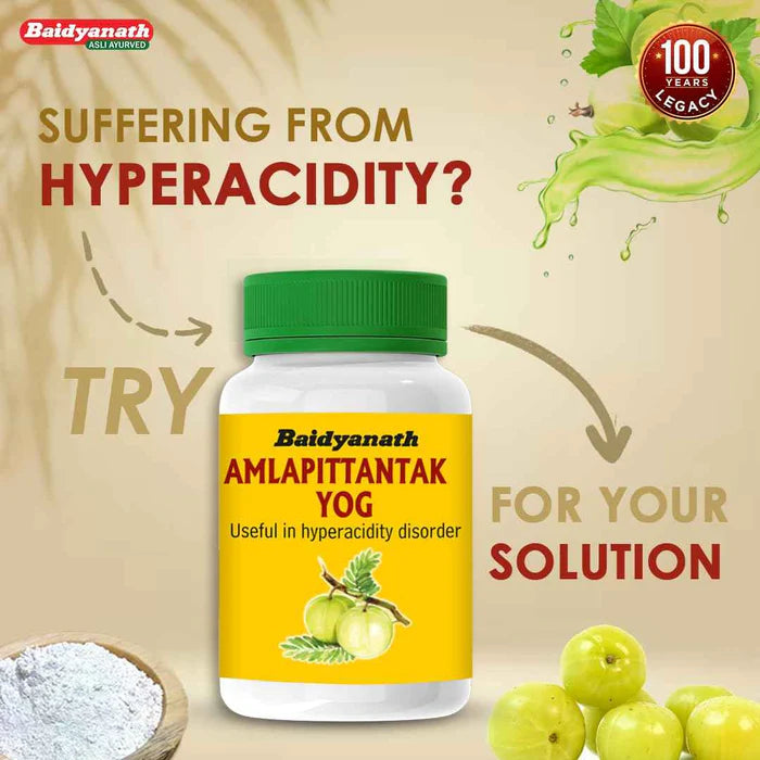 Baidyanath Amlapittantak Yog Tablet - 100 Tablet