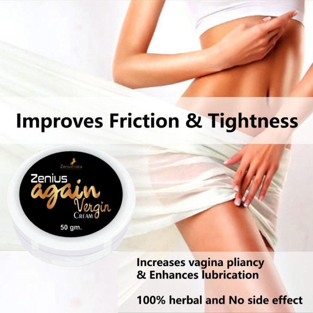 Zenius Again Vergin Cream Vagina whitening cream, 50gm