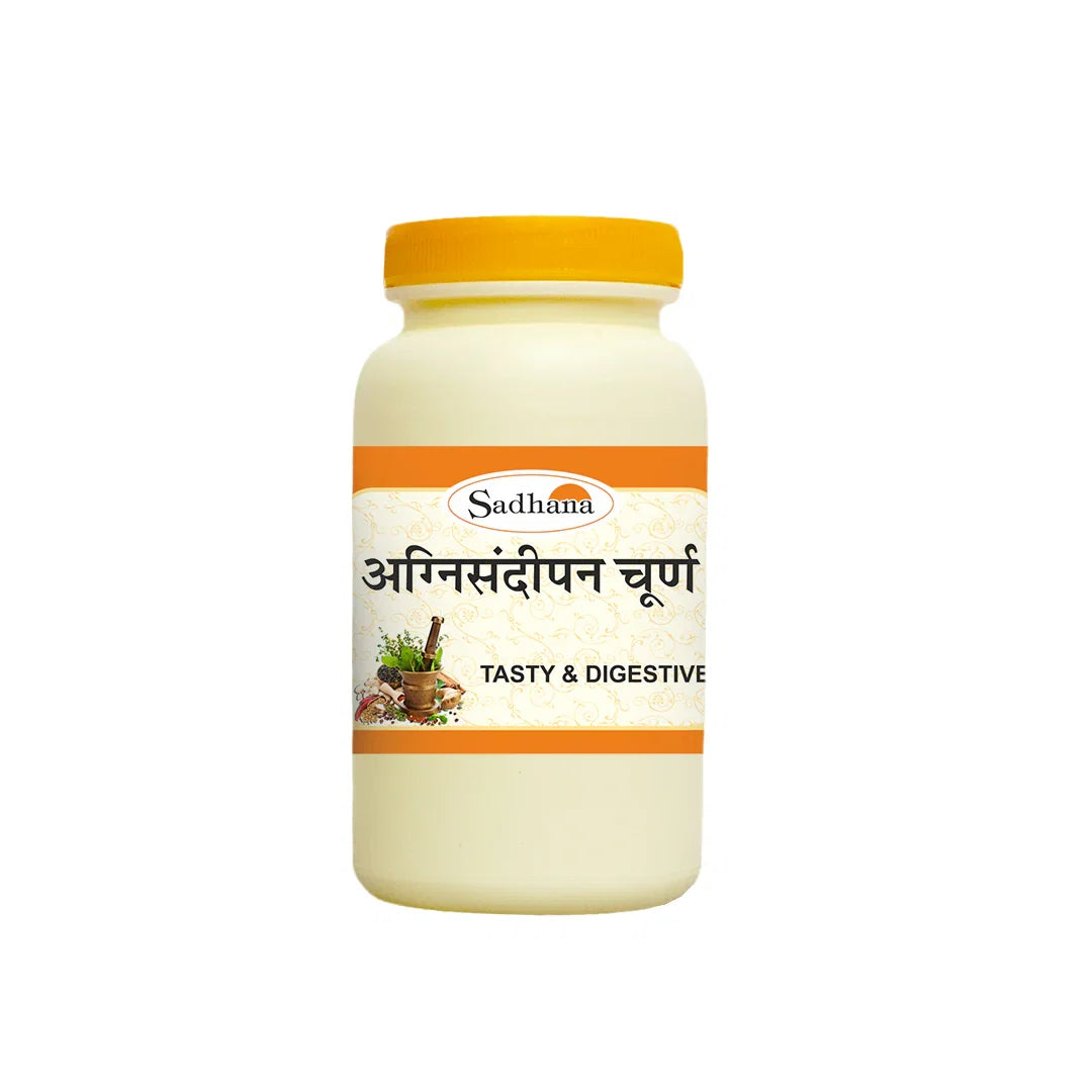 Sadhana Agnisandipan Churna - 100gm | Ayurvedic Digestive Care Powder for Indigestion, Gas & Appetite Support