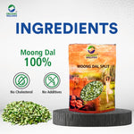 Organic Wellness Moong Chilka Split Dal - 450 grams