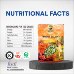 Organic Wellness Moong Chilka Split Dal - 450 grams
