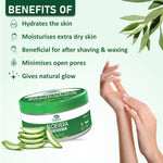Swadeshi Aloe Vera Gel for Face, Skin & Hair - Natural Hydrating Moisturizer (100ml)
