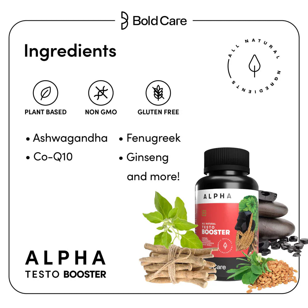 Bold Care Alpha Tablet - 60 Tablets