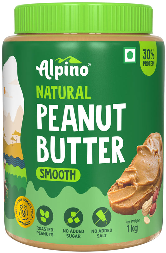 Alpino Natural Smooth Peanut Butter