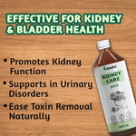 Ambic Kidney Care Juice for Healthy Bladder Function I Helps with Kidney Stones & UTI