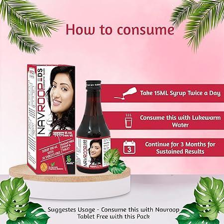 Ambic Navroop DS Syrup (300ml Each) with 30 Tablet Free