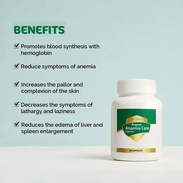 Dr. Satnam's Arogyam Anaemia Care Capsule (60 Each)