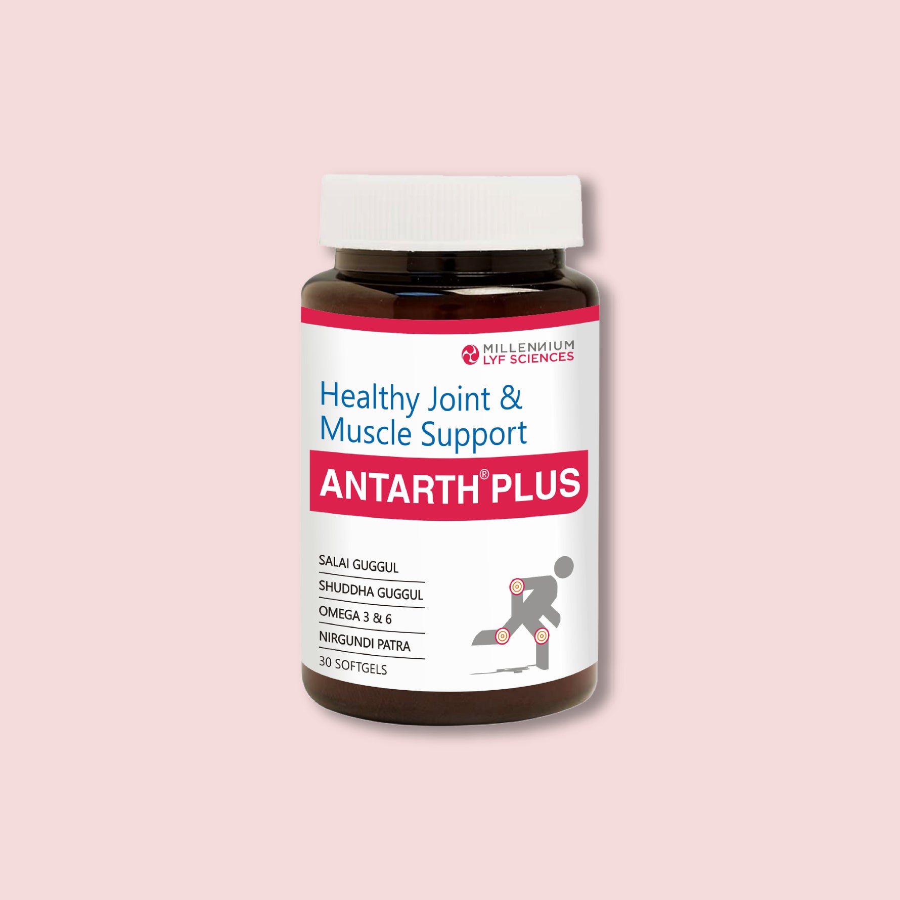 Millennium Herbal Care Antarth Soft Gelatin Capsule (30 Each)